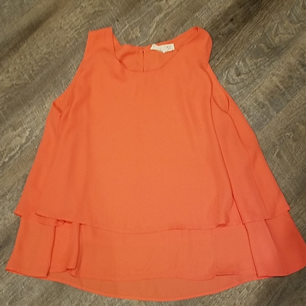 Tank orange cute